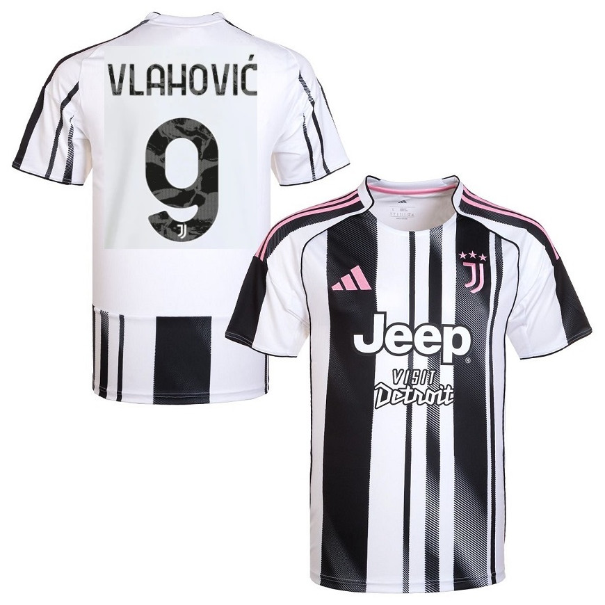 adidas - 2025-26 Juventus Home Shirt vlahovic 9