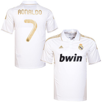 2011-12 Real madrid home authentic shirt Ronaldo 7 (L)