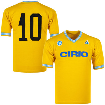 1984-85 napoli home reissue shirt n. 10 (maradona)