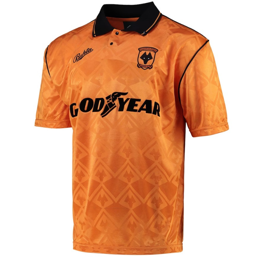 bukta - 1992-93 Wolverhampton Wanderers home reissue shirt
