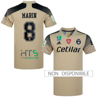 2021-22 PISA AWAY MATCH WORN SHIRT MARIN 8 (L)