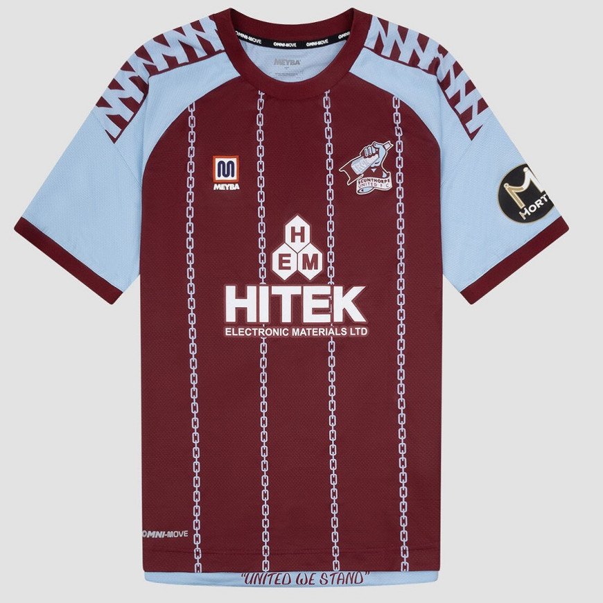 meyba - 2025-26 scunthorpe utd home Shirt