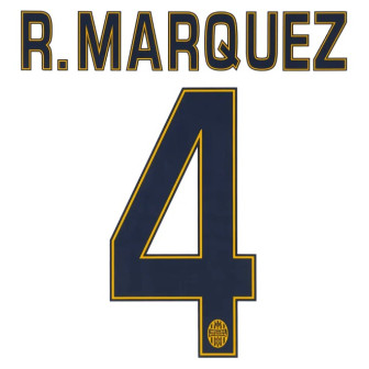 2014-15 Hellas Verona Away nameset marquez 4