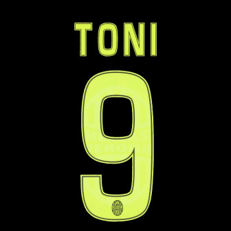 2015-16 Hellas Verona Away nameset toni 9