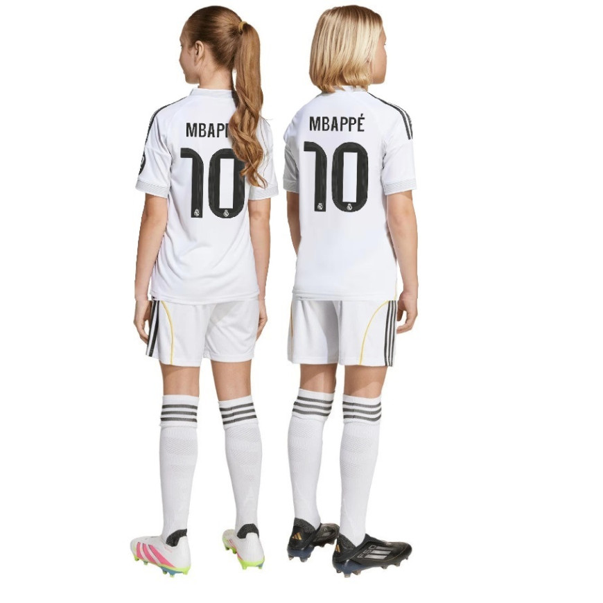 adidas - 2025-26 real madrid minikit home kids