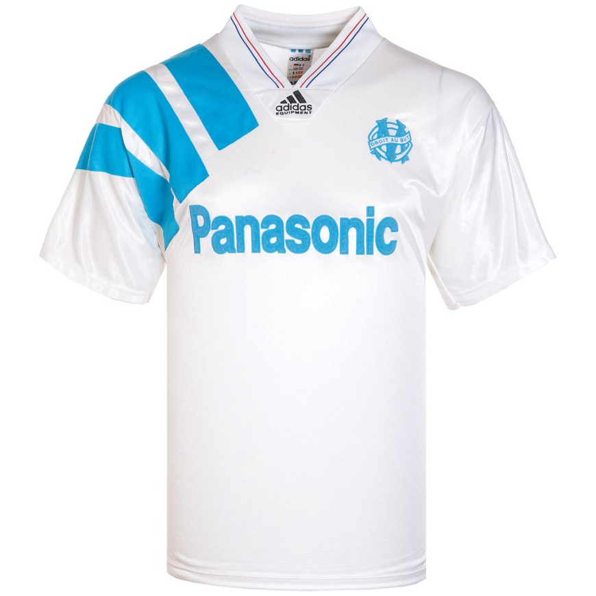 1992-93 olympique marseille home shirt