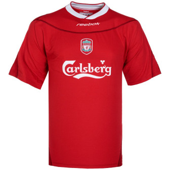 reebok - 2002-04 liverpool fc home shirt (XL)