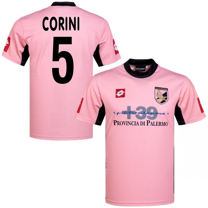 lotto - 2004-05 Palermo home shirt corini 5 (M) 10/10
