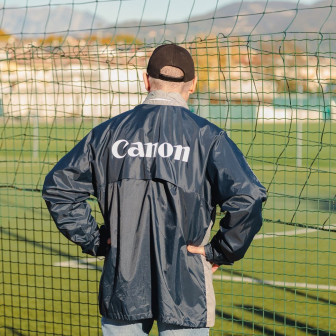 1984-85 hellas verona rainjacket (L)