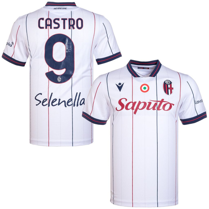 macron - 2025-26 Bologna away shirt castro 9