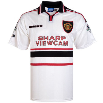 1997-98 manchester united away shirt beckham 7 (XL)