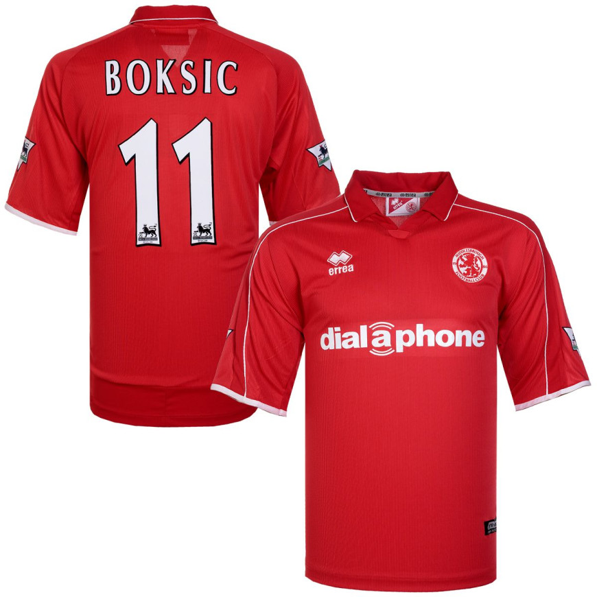 2001-02 Middlesbrough home shirt boksic 11 (XL)