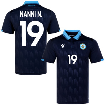 macron - 2021-22 San marino away shirt nanni 19