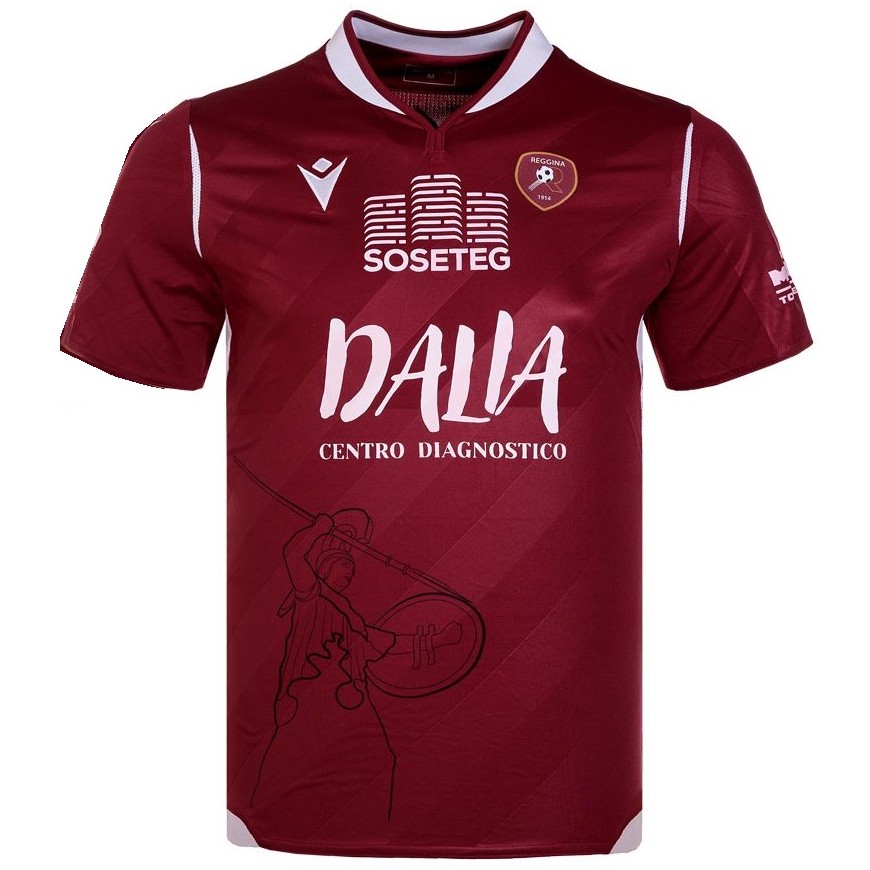 macron - 2020-21 reggina home shirt