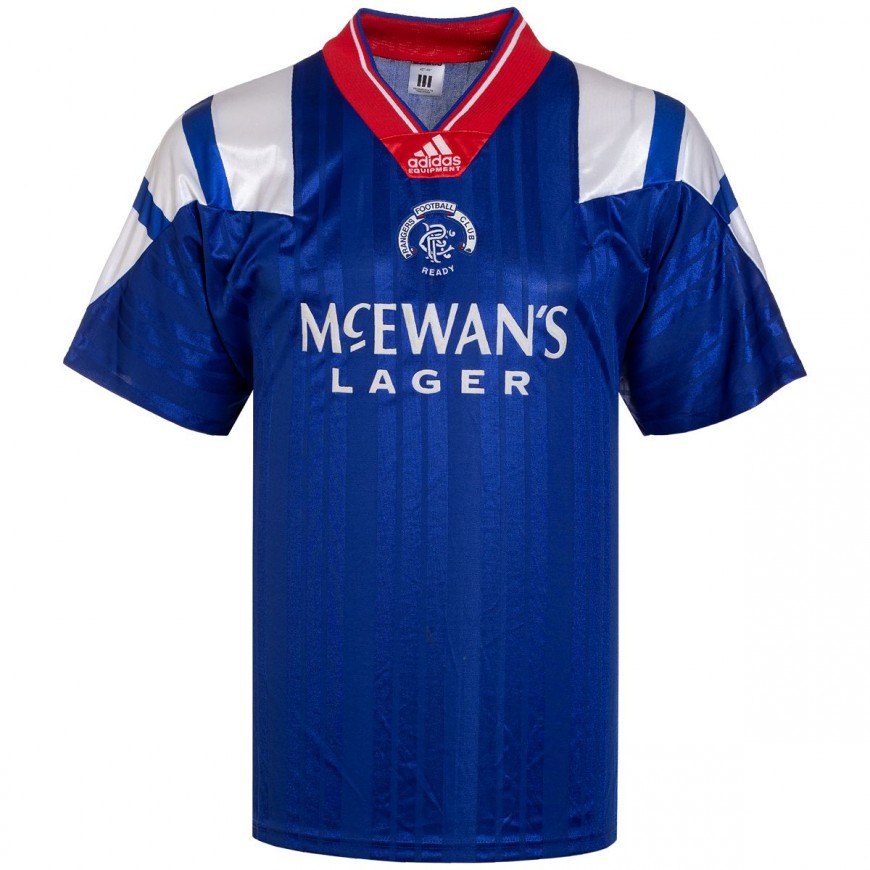 1992-93 glasgow rangers home shirt