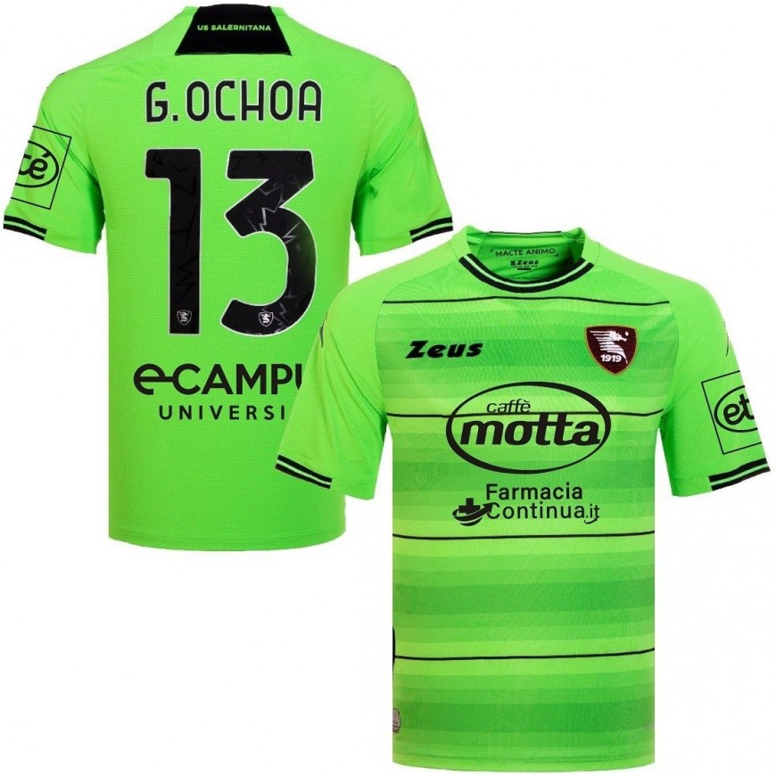 zeus - 2022-23 salernitana home gk shirt ochoa 13
