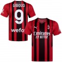 puma - 2021- 22 ac milan home authentic shirt GIroud 9