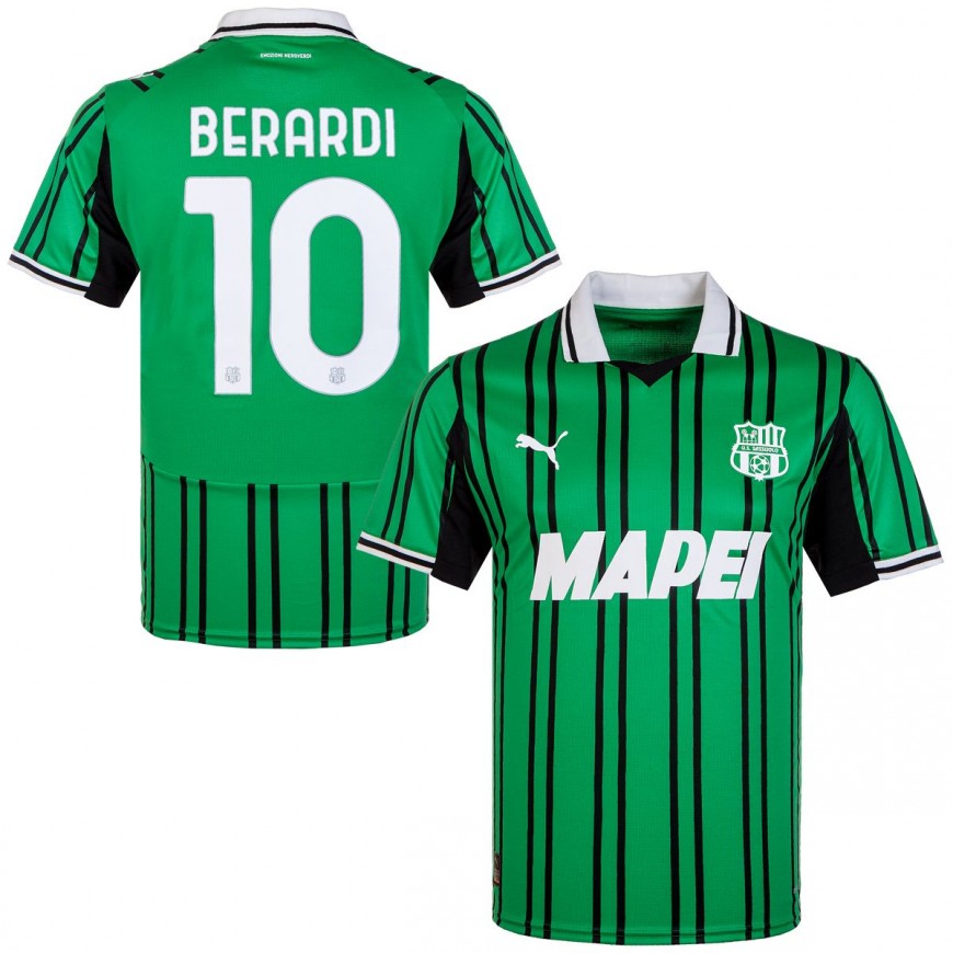 puma - 2025-26 sassuolo home shirt