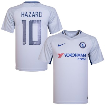 adidas - 2017-18 chelsea away shirt hazard 10