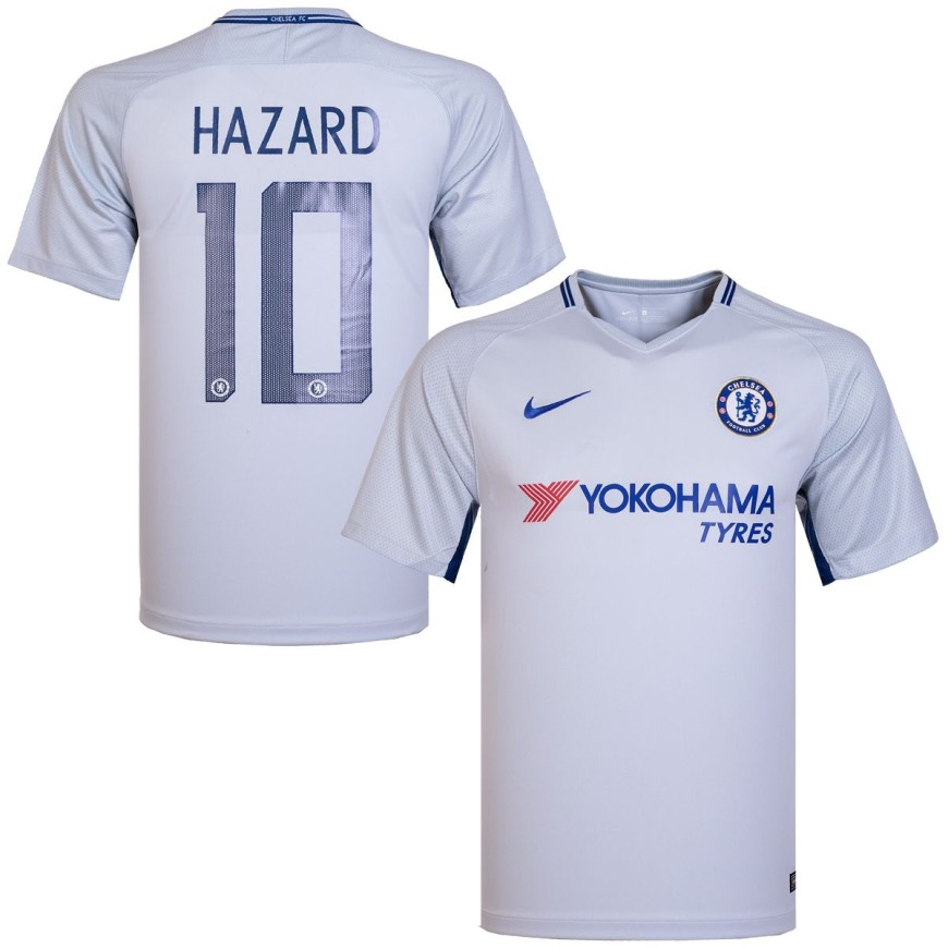 adidas - 2017-18 chelsea away shirt hazard 10 (L)