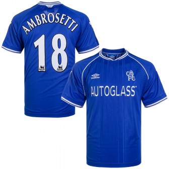 1999-01 Chelsea home shirt ambrosetti 18 (L)