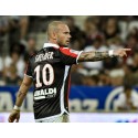 macron - 2017-18 ogc nice home shirt snejider 10 (L)