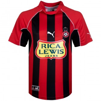 puma - 2003-04 ogc nice home shirt (L)