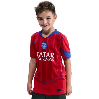 nike - 2025-26 paris saint-germain third shirt kids