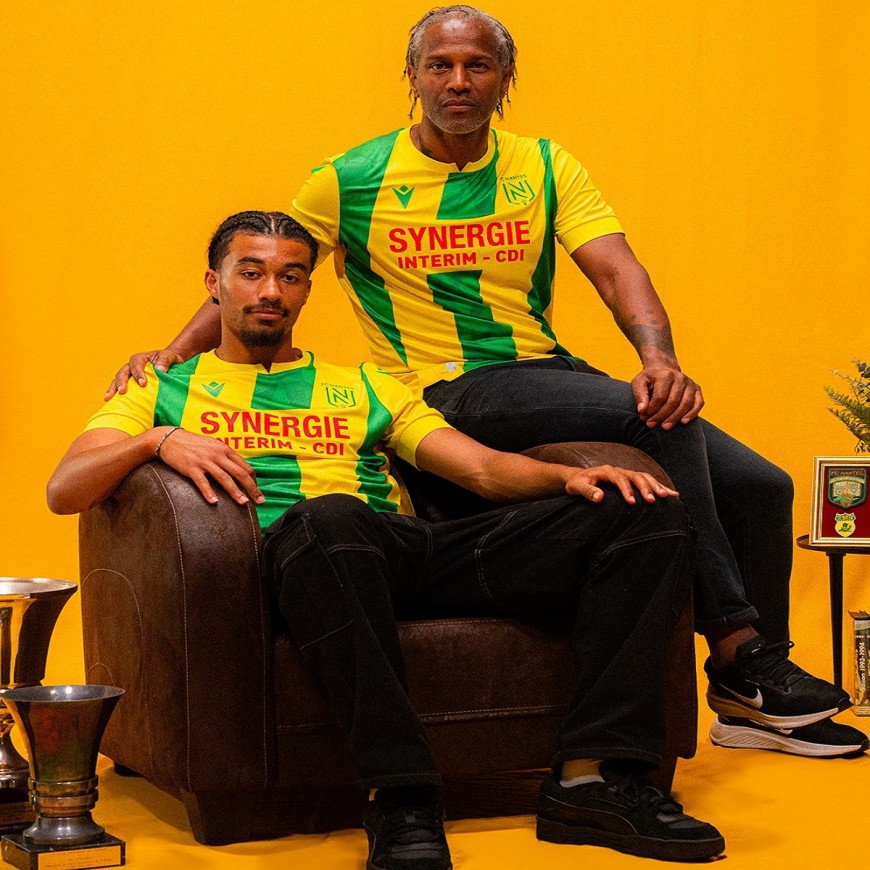 macron - 2024-25 nantes home shirt