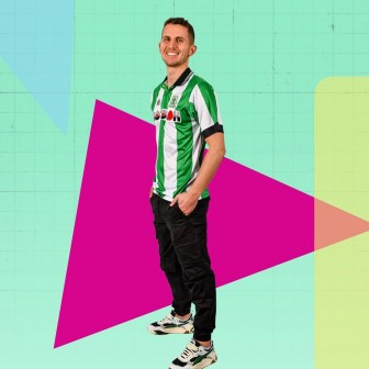 admiral - 1992-94 plymouth fc  home reissue shirt (L)