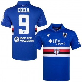 macron - 2025-26 sampdoria home shirt