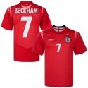 umbro - 2004-06 England Away Shirt Beckham 7 (L)