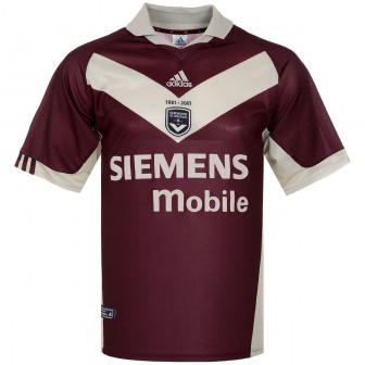 2000-01 girondins de bordeaux 120 years shirt (XL)