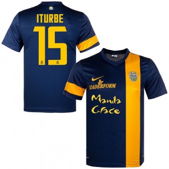 nike - 2013-14 hellas verona home shirt iturbe 15
