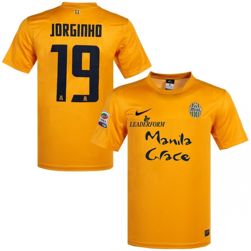 2013-14 Hellas verona away shirt jorginho 19