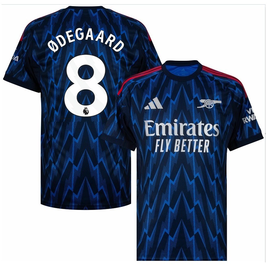 adidas - 2025-26 arsenal away shirt Ødegaard 8