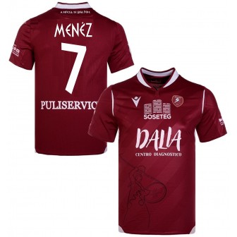 macron - 2020-21 reggina home shirt menez 7
