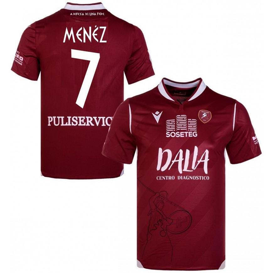 macron - 2020-21 reggina home shirt