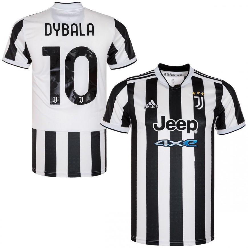 adidas - 2021-22 juventus home shirt dybala 10