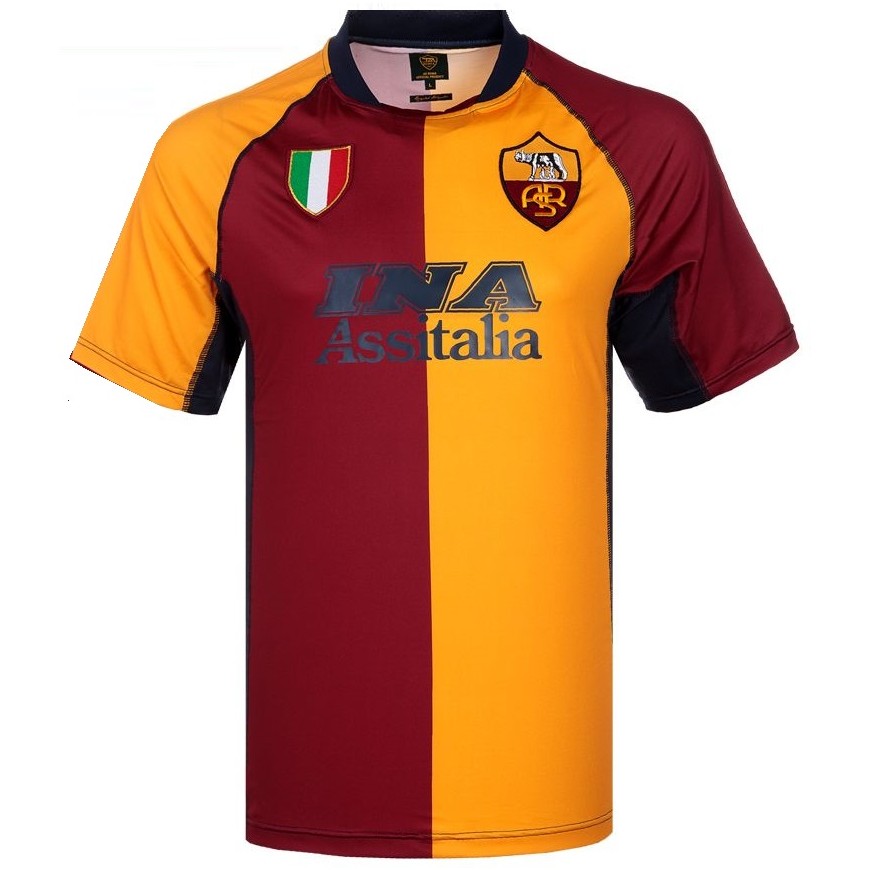 copa - 2001-02 as roma euro reissue shirt