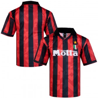 copa - 1994-95 ac milan home shirt