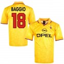 copa - 1996-97 ac milan away reissue shirt baggio 18