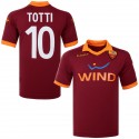 kappa - 2012-13 as roma home shirt totti 10