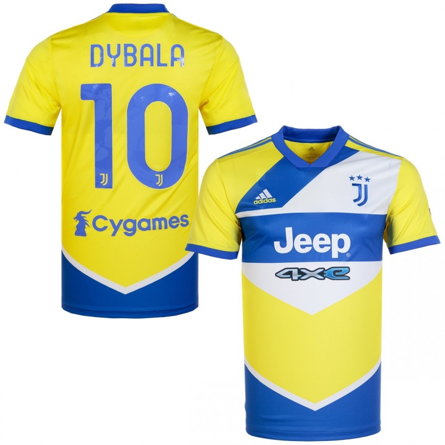 ADIDAS - 2021-22 JUVENTUS AWAY SHIRT DYBALA 10 - MEDIUM