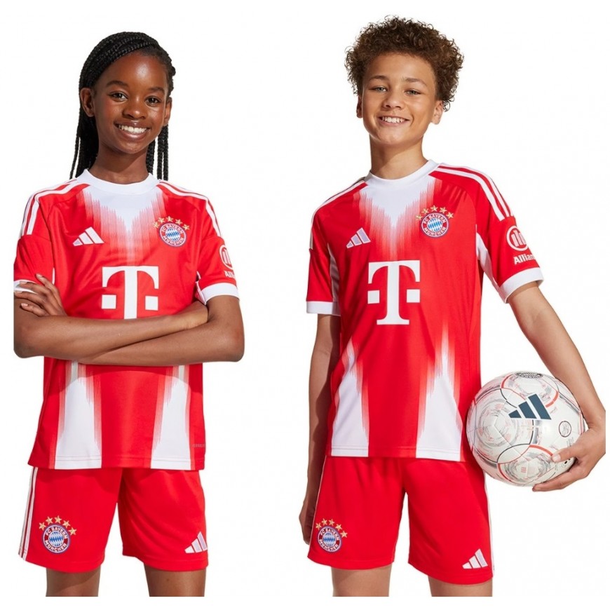 Adidas- 2024-25 fc bayern home shirt kids