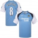 2006-07 manchester city home shirt barton 8