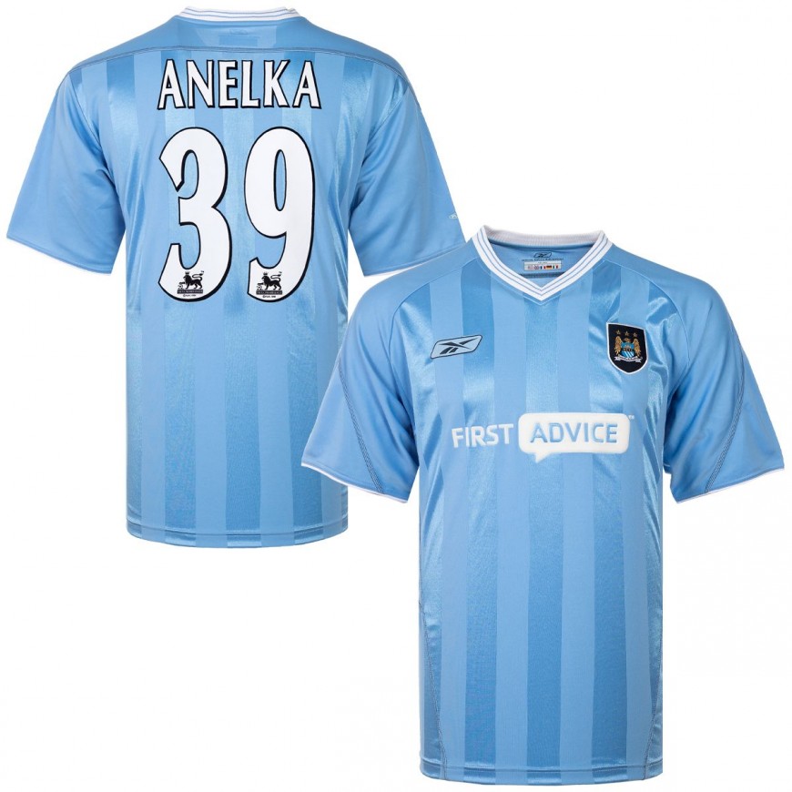 2003-04 manchester city home shirt anelka 39