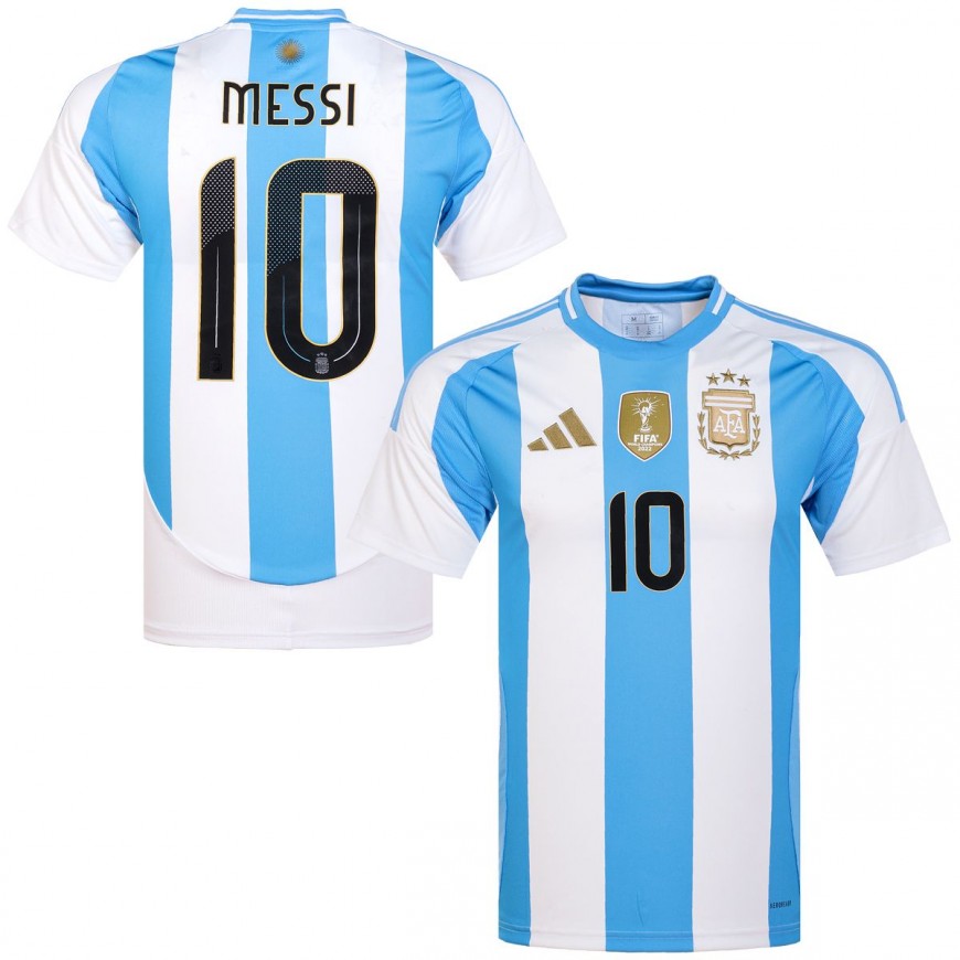ADIDAS - 2024-25 ARGENTINA HOME SHIRT MESSI 10