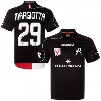 diadora - 2008-09 vicenza away shirt margiotta 29