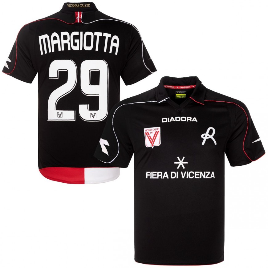 diadora - 2008-09 vicenza away shirt margiotta 29